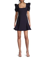 Alia Fit-&-Flare Mini Dress