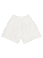 Cotton Logo Shorts