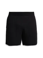 Waiter Elastic Waistband Shorts