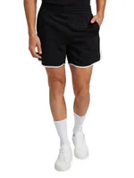 Waiter Elastic Waistband Shorts