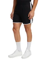 Waiter Elastic Waistband Shorts