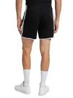 Waiter Elastic Waistband Shorts