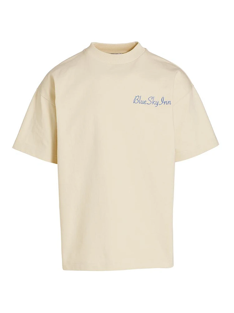 Logo Embroidered T-Shirt