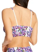 Purple Pansy Bralette