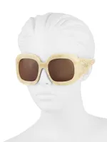 48MM Square Sunglasses