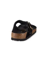 Gizeh Big Buckle High Shine Sandals