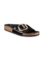 Madrid Big Buckle High Shine Sandals