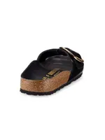 Madrid Big Buckle High Shine Sandals