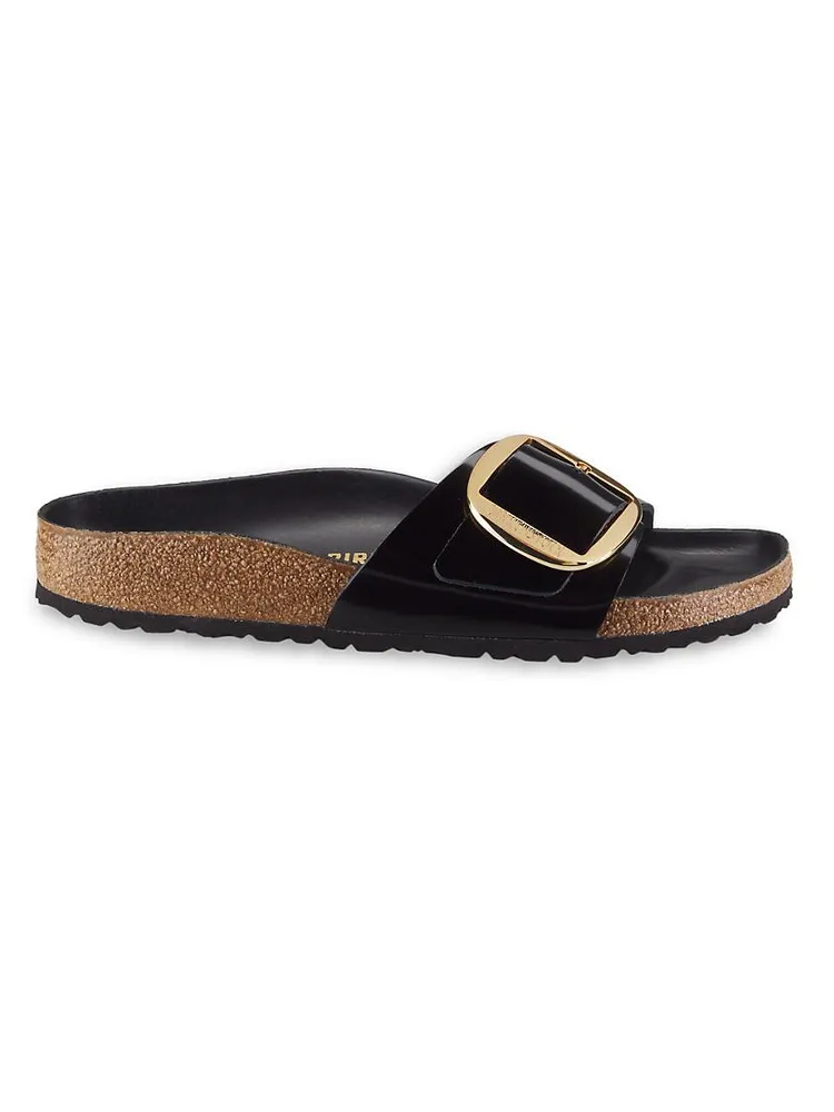 Madrid Big Buckle High Shine Sandals