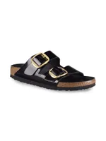 Arizona Big Buckle High Shine Sandals