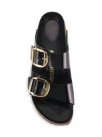 Arizona Big Buckle High Shine Sandals