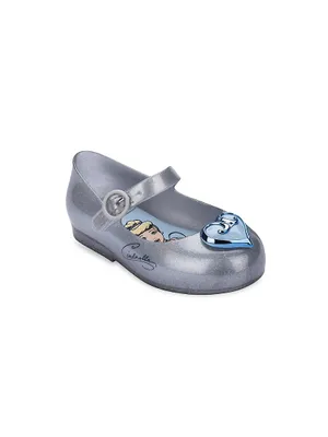 Little Girl's Mini Sweet Love Cinderella Flats