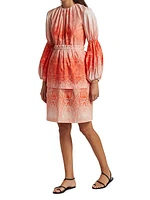 Flor De Sal Tiered Pompa Dress