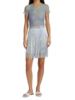 Flor De Sal Semi-Sheer Medusa T-Shirt