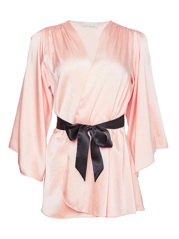 Angel-Sleeve Robe