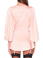 Angel-Sleeve Robe