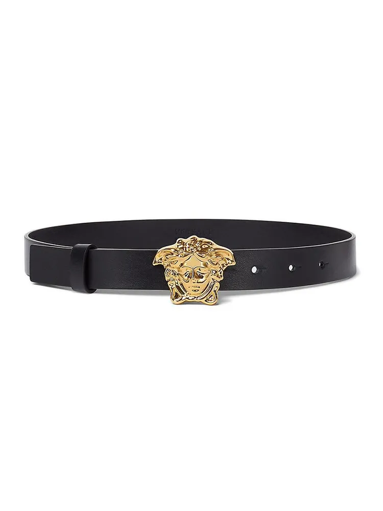 Kid's Medusa Leather Belt