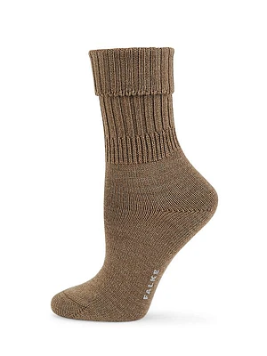 Striggings Rib Wool-Blend Crew Socks