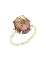 Mini Galaxy 14K Yellow Gold & Multi-Gemstone Ring