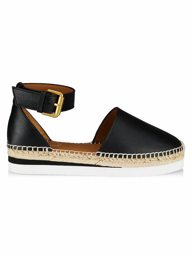 Glyn Leather Espadrilles