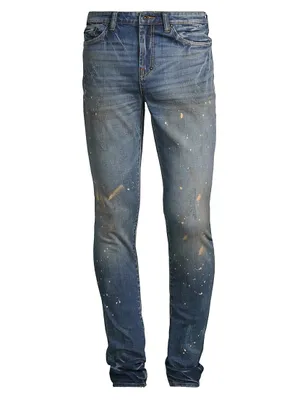 Cayenne Distressed Stretch Super Skinny Jeans