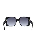 Fendi First 53MM Square Sunglasses