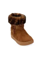 Baby's & Little Kids Logo Shearling Boots