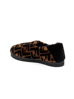 Little Kid's & Shearling Logo Slippers