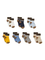 Little Boy's & 7-Pack Crew Socks Set