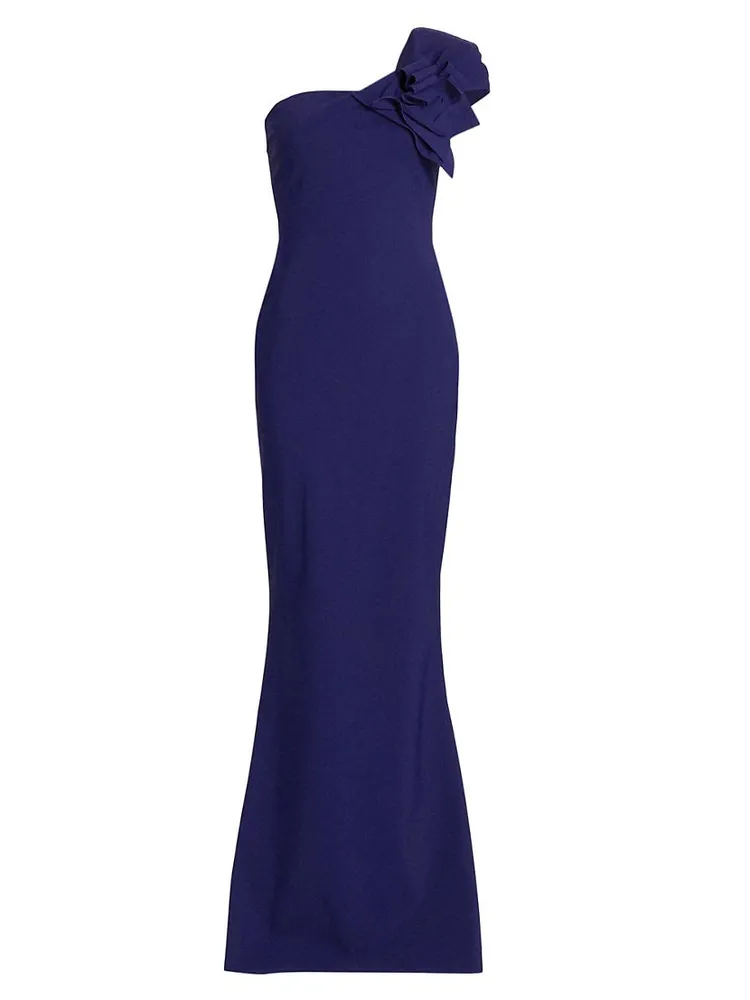 Nicolasa One-Shoulder Gown