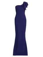 Nicolasa One-Shoulder Gown