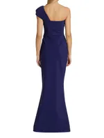 Nicolasa One-Shoulder Gown