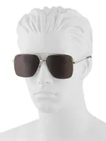Web 61MM Pilot Sunglasses