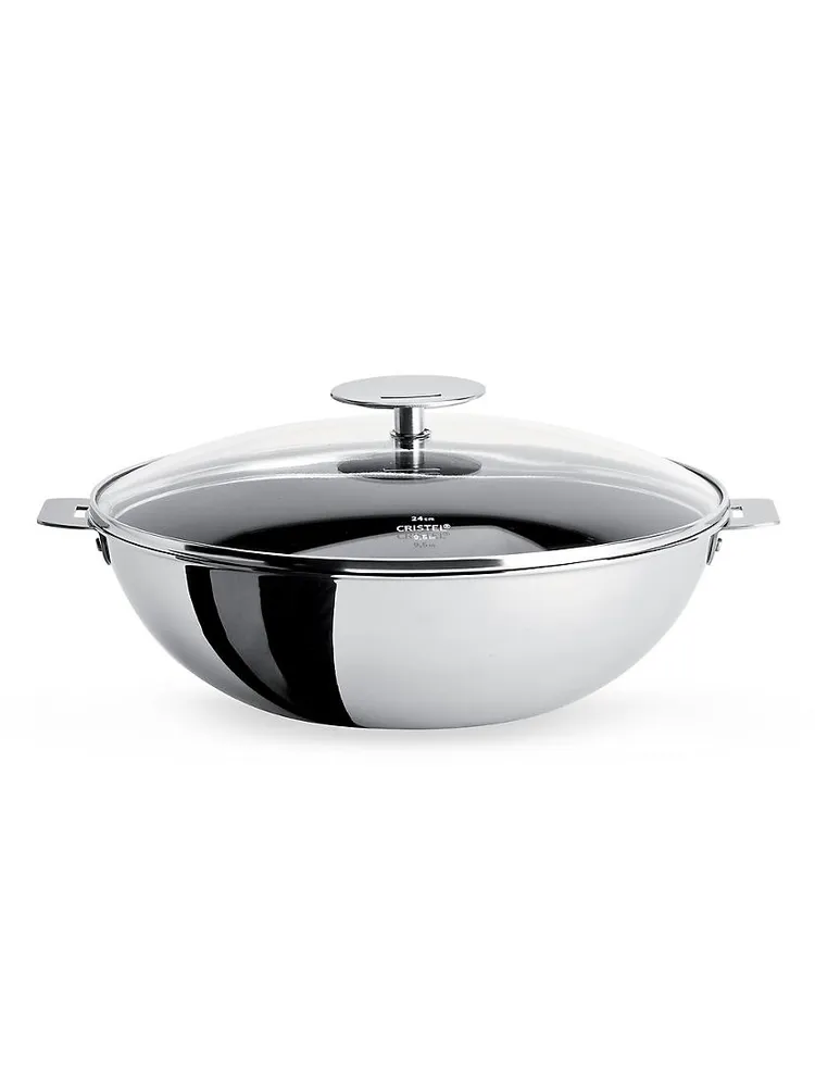 Casteline 3-Quart Non-Stick Wok & Glass Lid