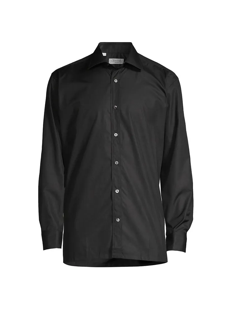 Barrel Cuff Button-Up Shirt