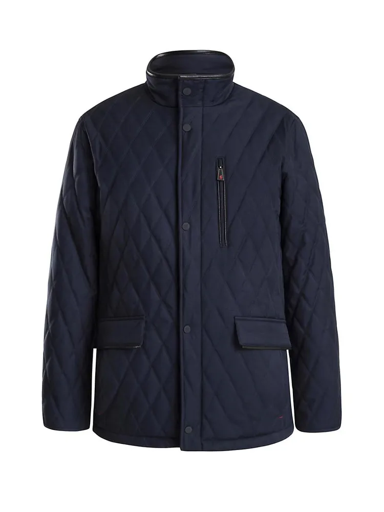 Timeless Warrior Quilted Car Coat