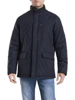 Timeless Warrior Quilted Car Coat