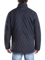 Timeless Warrior Quilted Car Coat