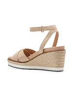 CloudFeel Espadrille Wedge Sandals