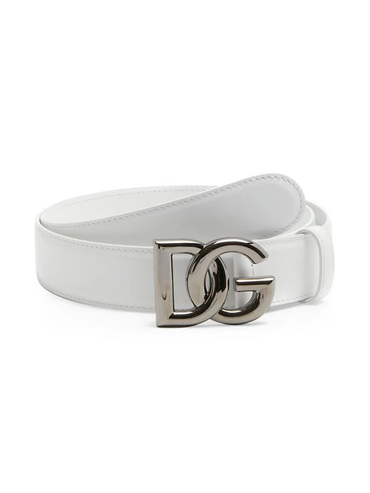 Interlock Logo Buckle Belt