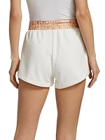 Ray Metallic Zip Shorts