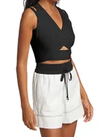 Cutout Crop Top