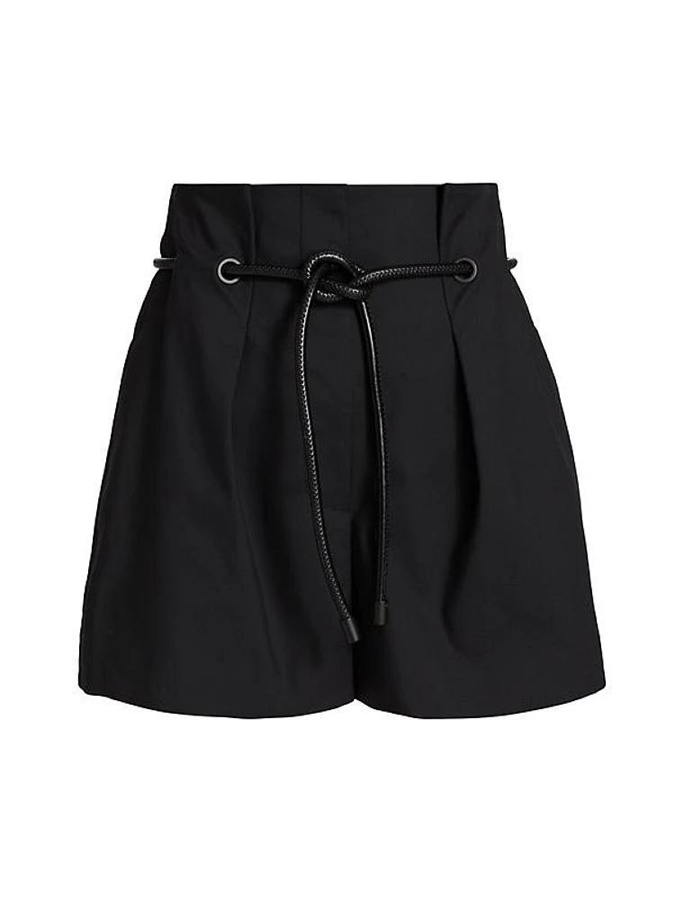 Origami Pleated Shorts