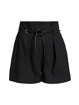 Origami Pleated Shorts