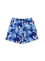 Little Boy's & Mango Tango Volley Board Shorts