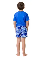 Little Boy's & Mango Tango Volley Board Shorts