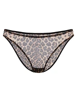 Lucky Leopard Print Brief Panty