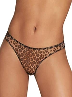 Lucky Leopard Print Brief Panty