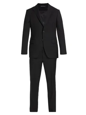 COLLECTION Nested Wool Suit