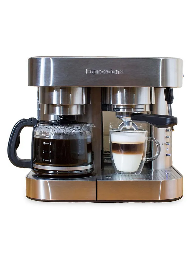 Williams Sonoma OPEN BOX: Brim Combination 19 Bar Espresso Machine &  Programmable Coffee Maker